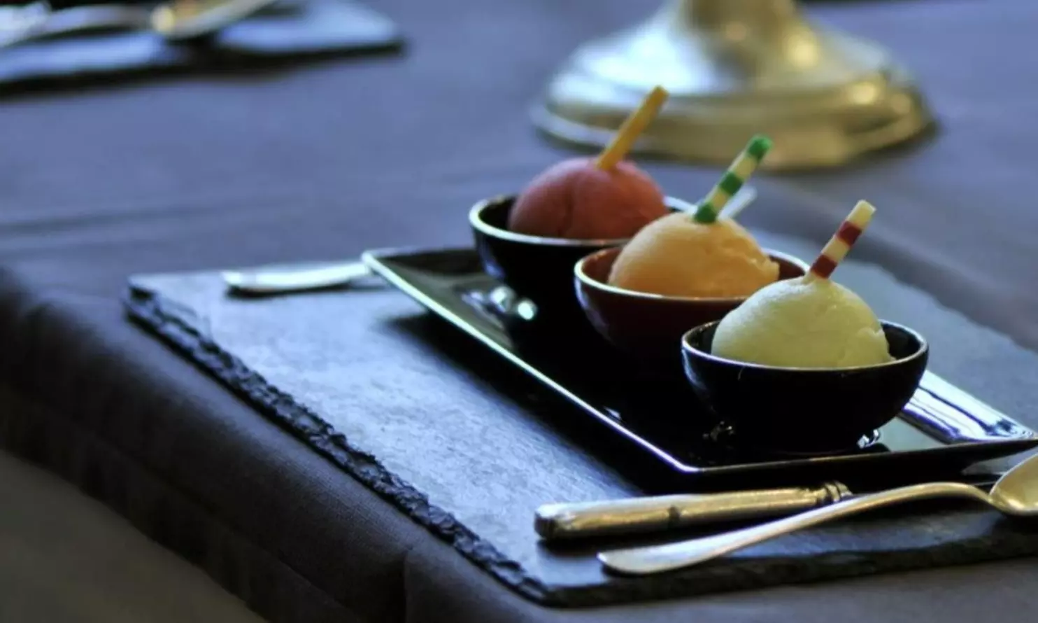 Menu "Messire de Nogaret" en 4 plats au Restaurant du Chateau D'ayres