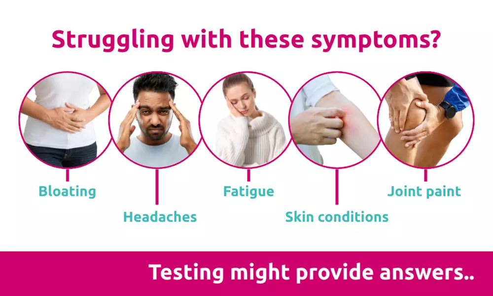 Food & Drink Reaction Tests from The Health Hub