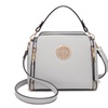 Image 7: Women Leather Look Practical Crossbody Hand Bag
