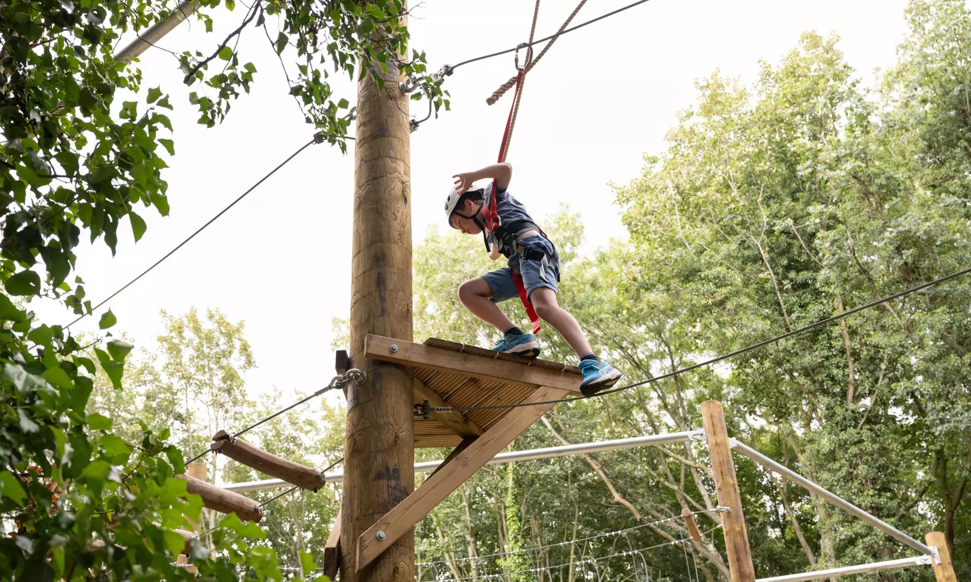 Up to 26% Off on High Rope Course at Iron Pit Woods Adventure