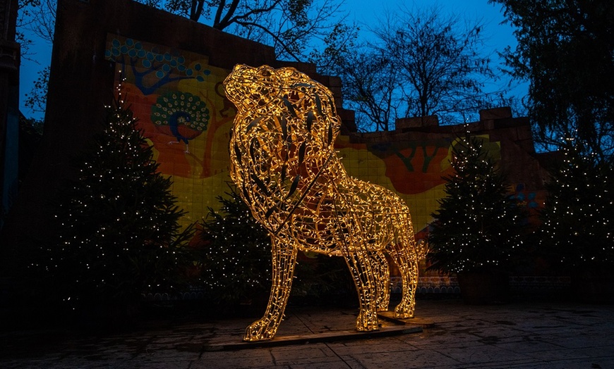 Image 2: Christmas at London Zoo