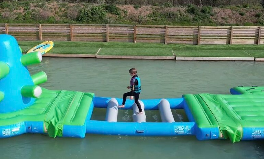 Image 9: Aqua Park Entry at West Country Water Park