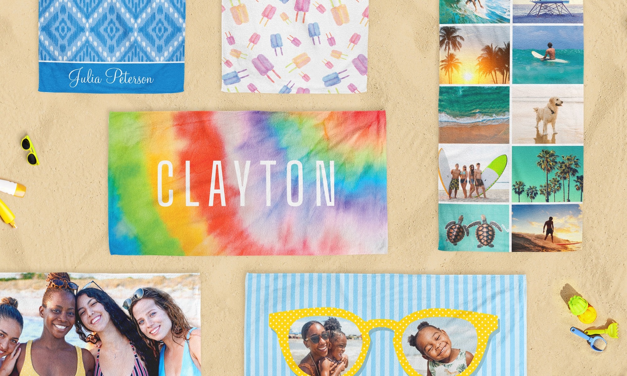Up to 50% Off Custom Beach Towels from PhotoAffections