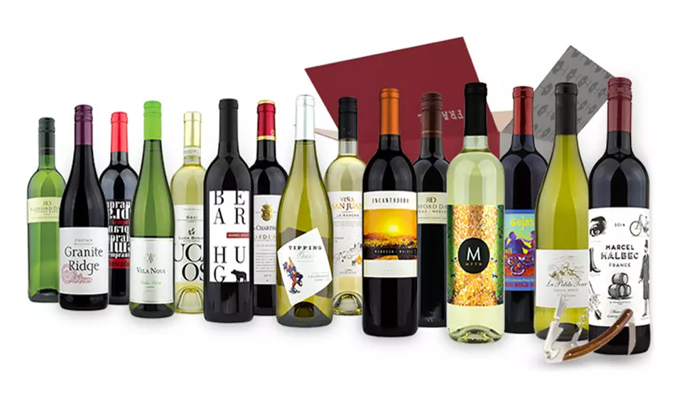15 Bottles of Premium Wine from Wine Insiders ($265.84 Value) - Primary Image