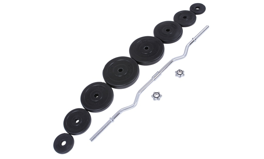 Image 5: Barbell or Dumbbell Set