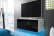Mueble de televisor Lana de 100, 140 o 200 cm de largo y luz LED - Second Medium
