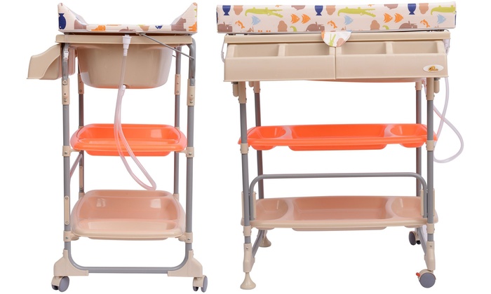 homcom baby changing unit