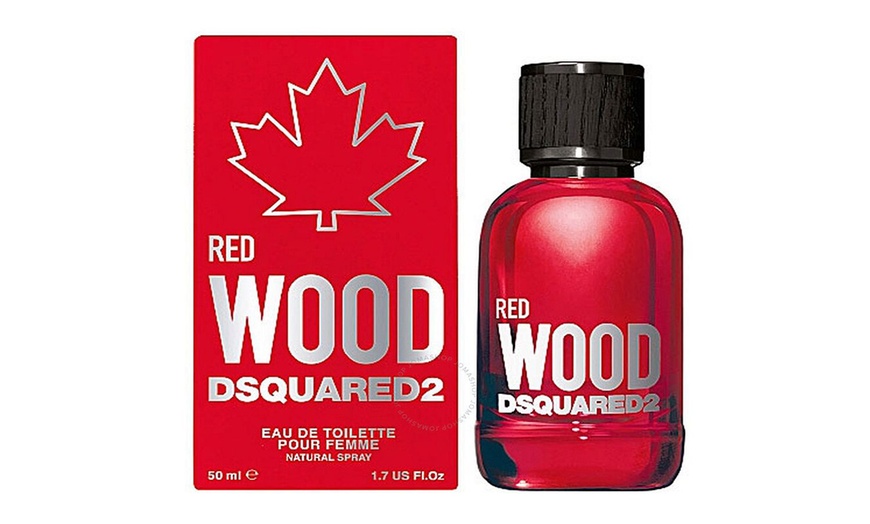 Image 1: DSQUARED2 Red Wood EDT Spray 50ml