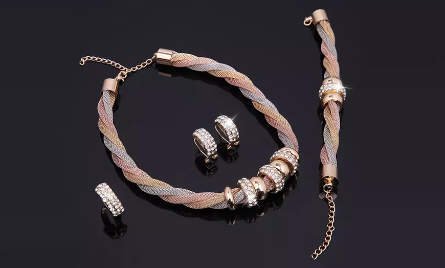 Image 2: Sieradenset van gemaakt met Swarovski®-kristallen