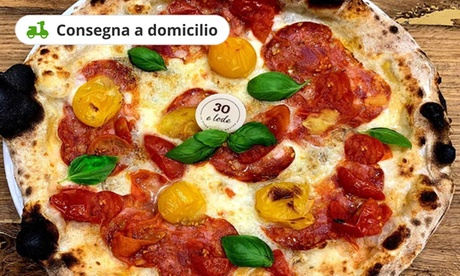 Menu con pizza a scelta, dolce e birra da 30 & Lode Express, Alba (sconto fino a 24%). Consegna a domicilio