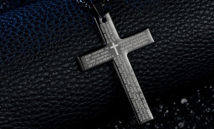 Image 3: Cross Pendant Necklace