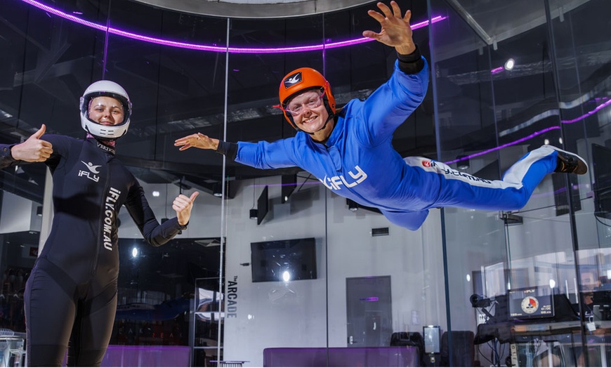 Image 2: iFLY Basic Skydiving for 2 Flights for 1 Flyer at iFLY Indoor Skydiving (Gold Coast & Sydney)