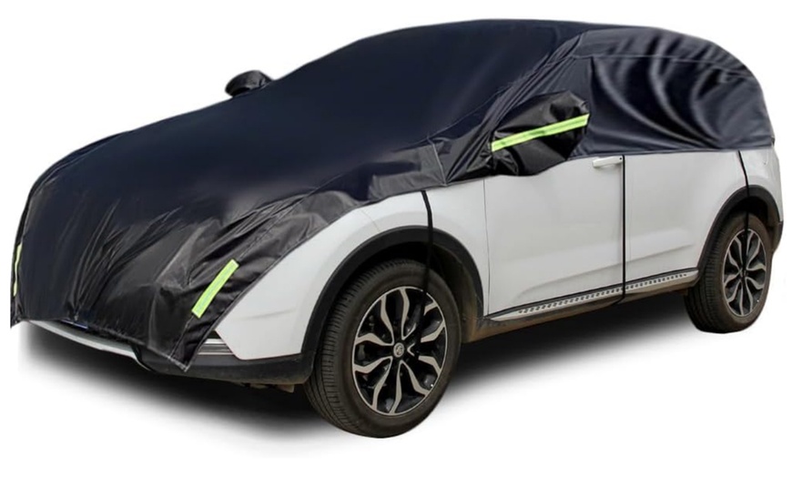 Image 6: All Weather Half Car Cover 