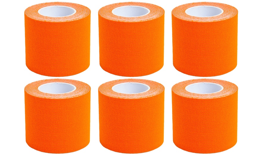 Image 19: One, Three or Six Rolls of Kinesiology Tapes