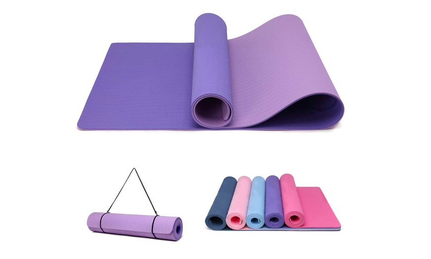 Image 2: Non-Slip Yoga Mat