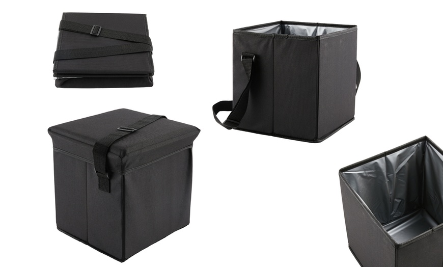Image 11: 17L Cooler - Portable Ice Box with Carry Strap