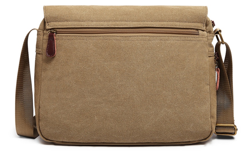 Image 26: Expand-Capacity Crossbody Bag