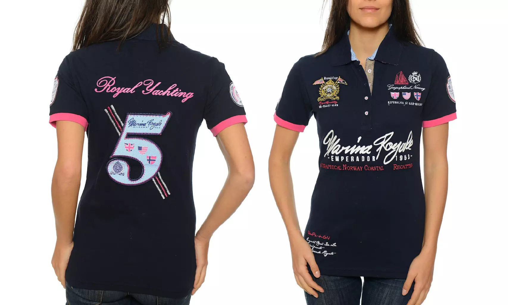 Polo de mujer de manga corta Geographical Norway - Primary Image