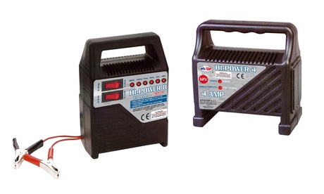 Caricabatteria per auto Hi Power 4 da 12 V - 4 A o Hi Power 8 da 6/12V - 2/8 A, da Ototop
