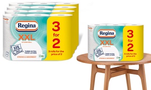 12 or 24 Rolls of Regina XXL Three for Two Kitchen Towels