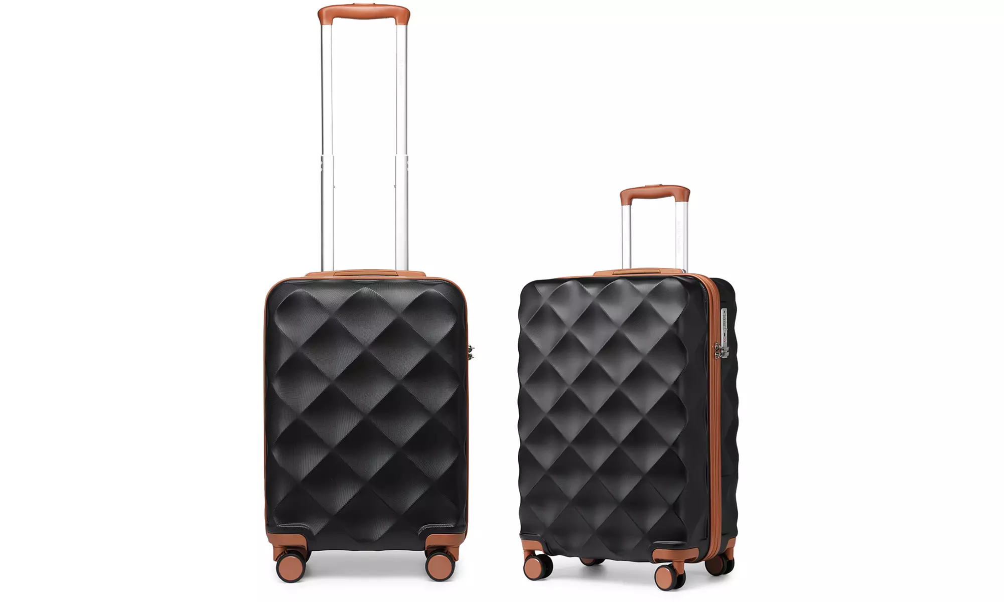 Set van 1, 2 of 4 koffers inclusief reistassen