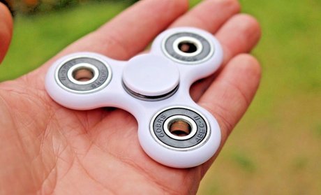 Premium Fidget Spinner Anti-Stress Toy (1-, 2-, or 3-Pack)