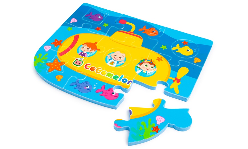 Image 1: One or Two CoComelon Ocean Bath Puzzle