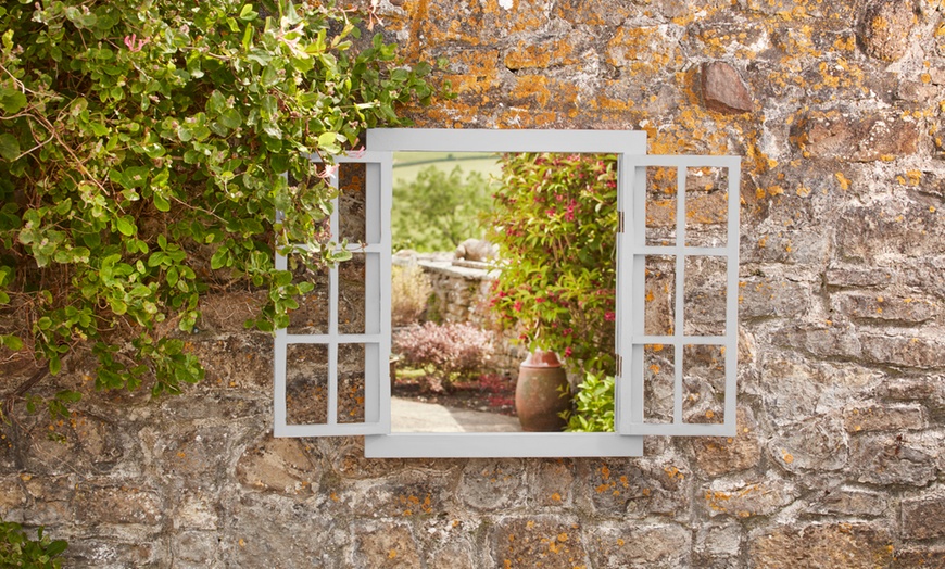 Image 12: Decorative Outdoor Garden Mirror