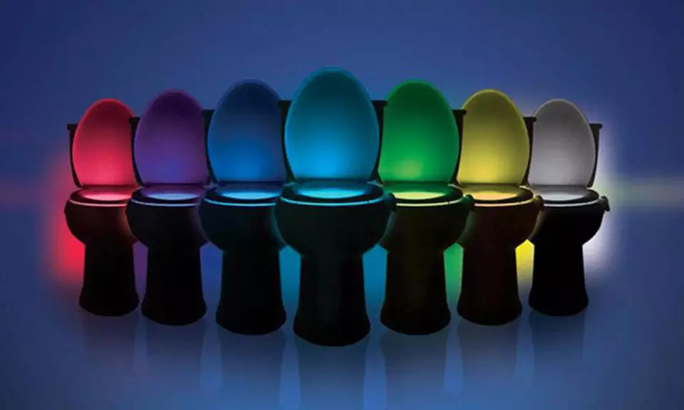 1x oder 2x LED-Licht für Toilettensitz mit Bewegungssensor inkl. Versand - Primary Image