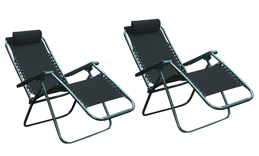 Image 7: One or Two Daniel James Products Textoline garden chairs