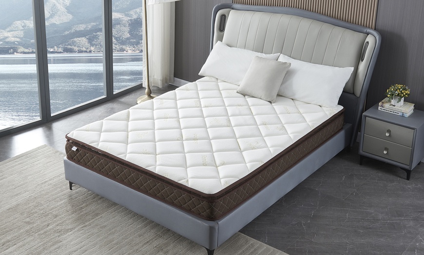 Image 1: Matelas "Riviera" 22 cm avec son surmatelas, Sampur