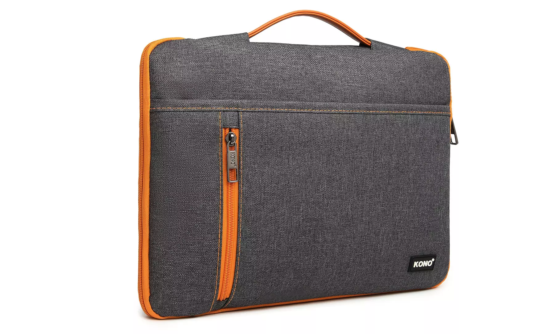 Kono Structured Slim 13.5 Inch Grey Laptop Sleeve - Primary Image