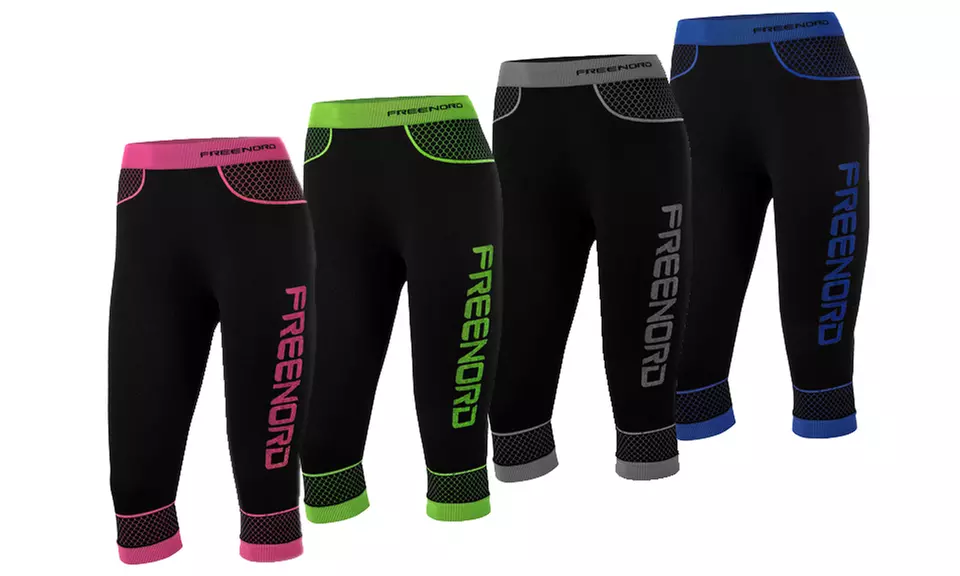1 ou 2 leggings Freenord Bodymap pour femmes 3/4 - Primary Image
