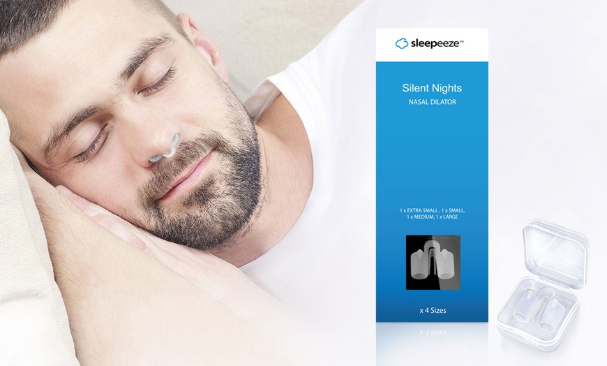 Image 2: Sleepeeze Slient Nights Nasal Dilators