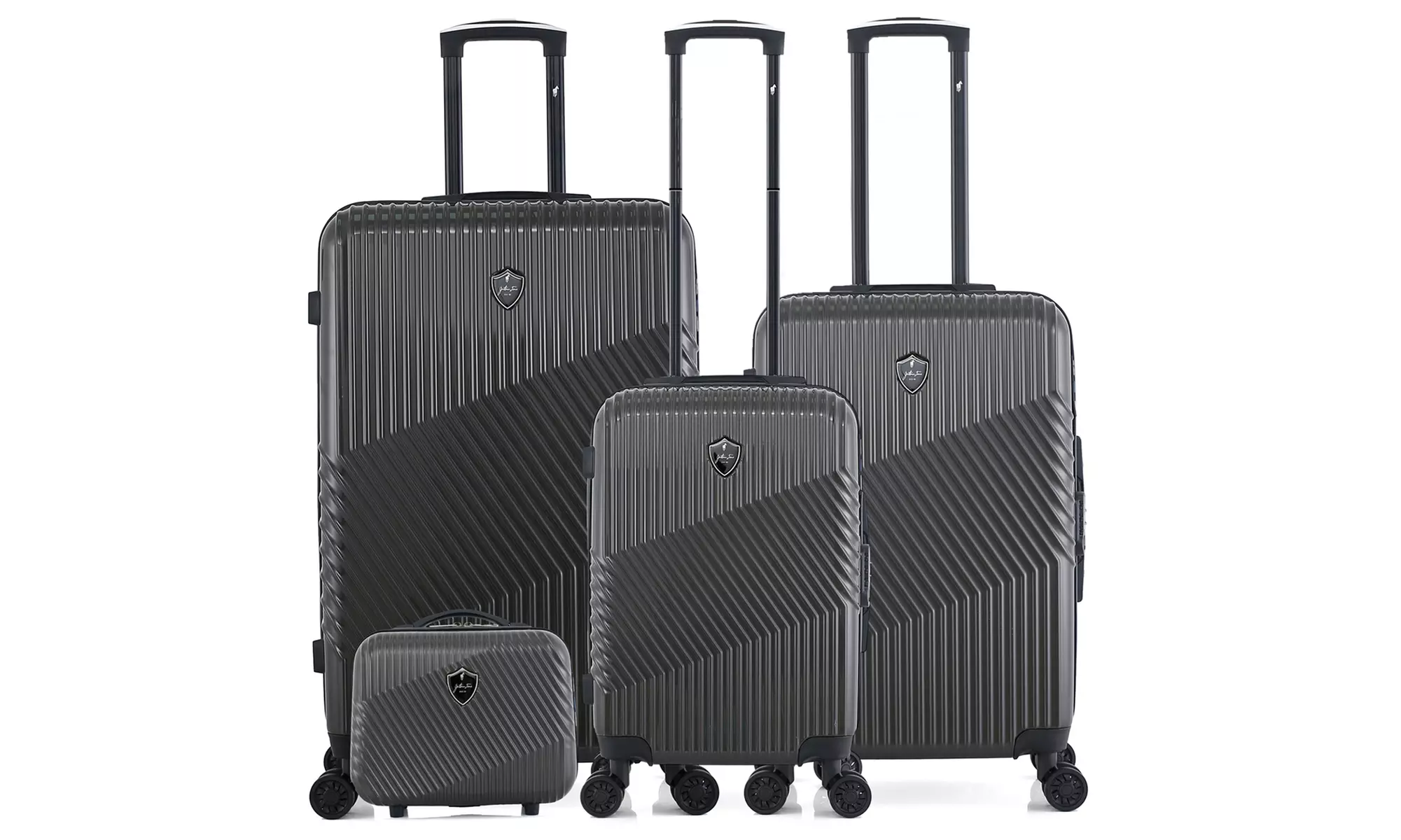 Lot de 3 valises et 1 vanity Peter-C