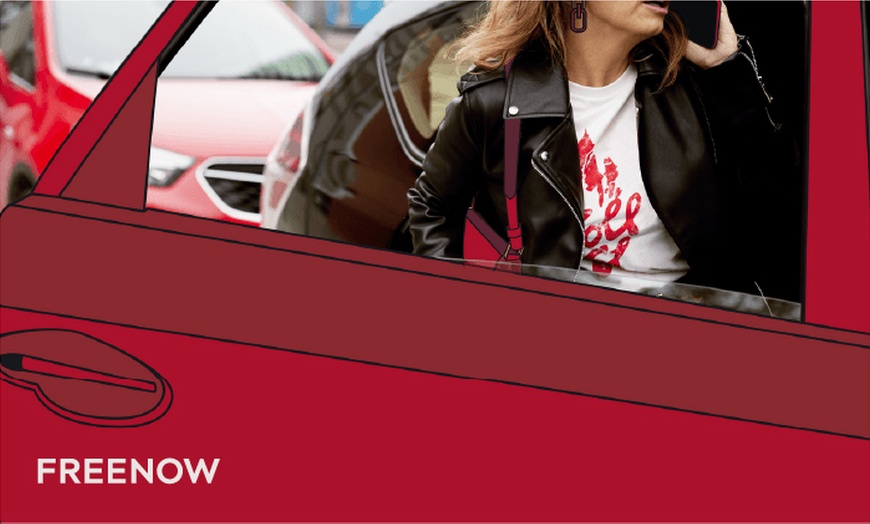 Image 7: Descuento en app de trayectos FREENOW