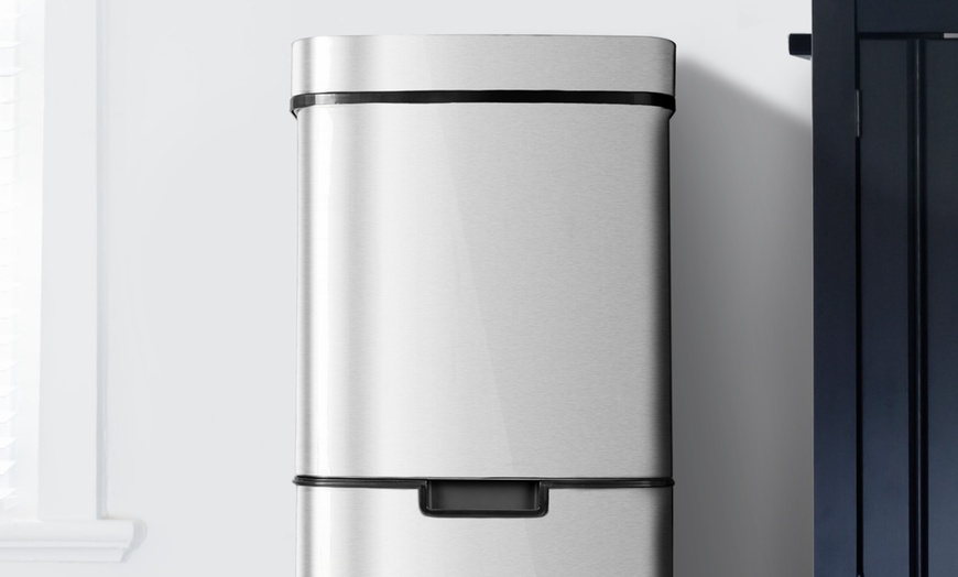 Image 9: Dual Kitchen Sensor Bin