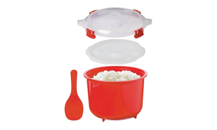 Image 3: Sistema Microwave Rice Steamer