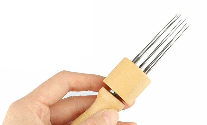 Image 8: 40 Pcs Needle Felting Kit for DIY Wool Felting