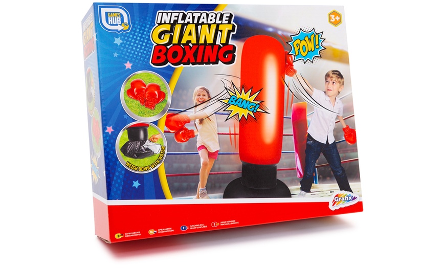 Image 3: Inflatable Boxing Set