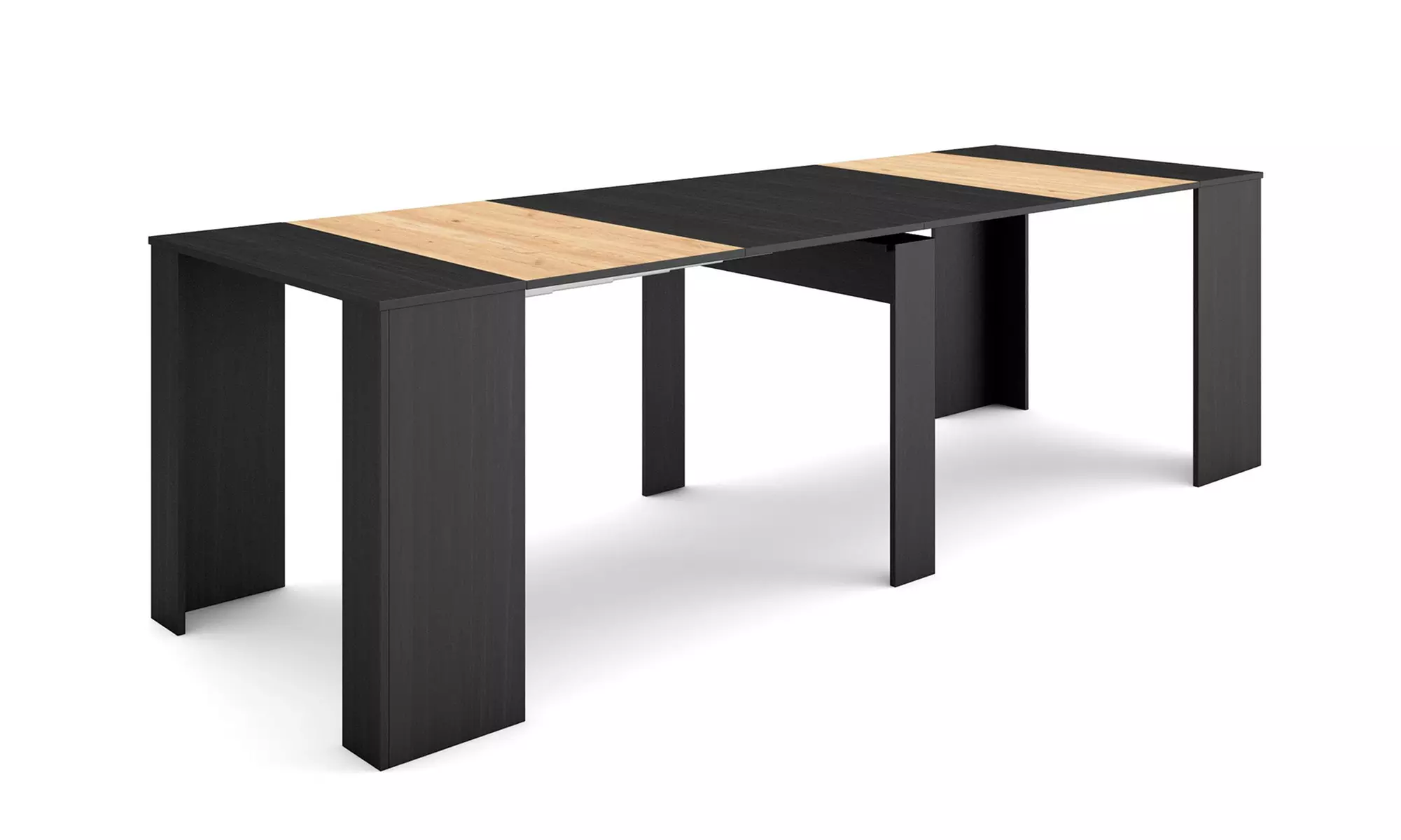 Uitschuifbare tafel voor maximaal 10 of 12 personen