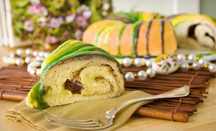 Six Mini King Cakes or One Medium King Cake at Bundt Cake Cravings (Up to 56% Off) - Primary Image