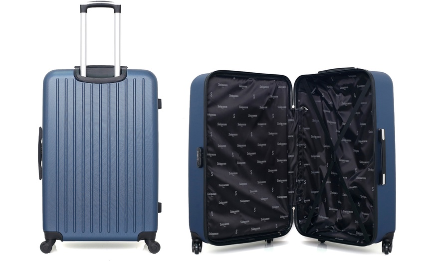 Image 39: Set of Three Suitcases