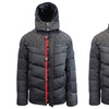Image 13: Spire By Galaxy Men's Heavyweight Jackets with Detachable Hood