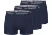 3er- oder 4er-Pack Kappa Boxershorts in Schwarz, Grau oder Navy - Second Medium