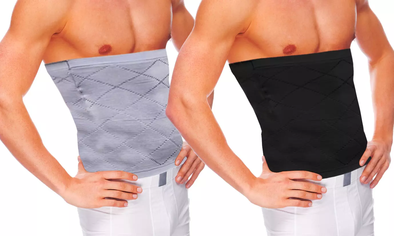 Men's Compression Waist-Slimming Wrap - Primary Image