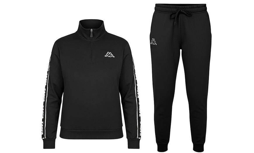 Image 15: Tuta pigiama homewear da donna Kappa in cotone felpato