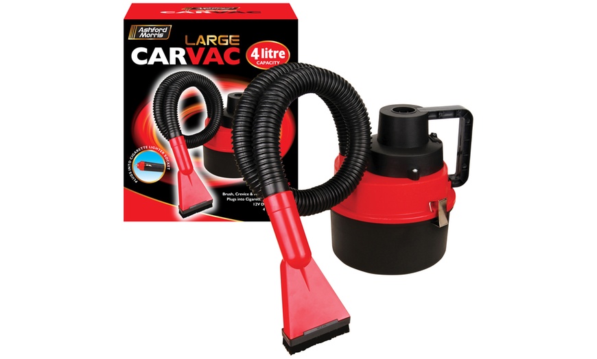 Image 1: Large Car Vacuum Cleaner