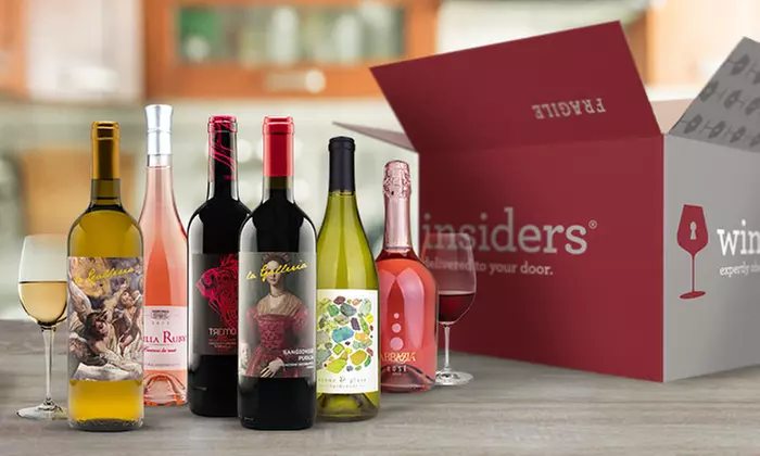 Up to 6 Months of Wine Delivered Free from Wine Insiders (Up to 31% Off) - Primary Image