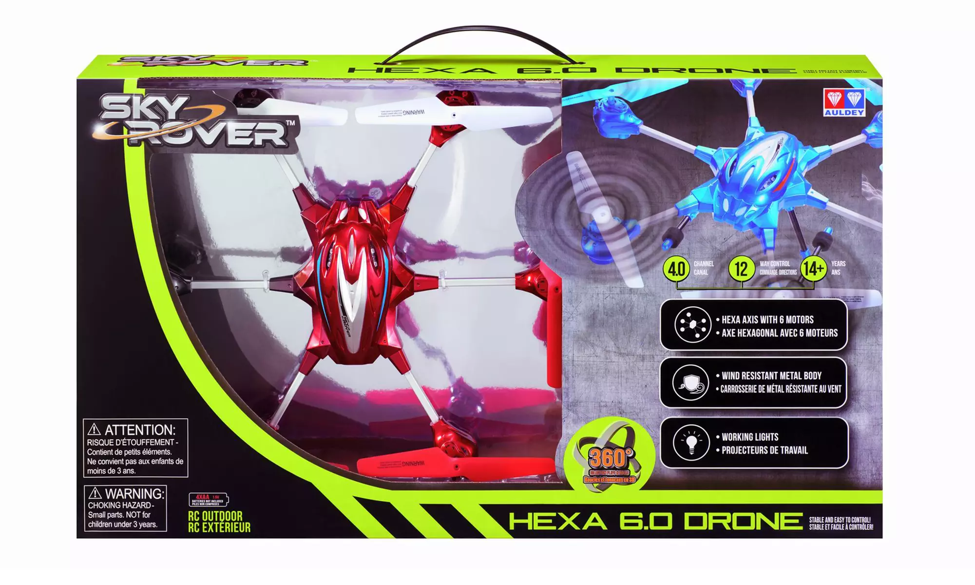 SkyRover  Hexa Camera Drone - Second Medium